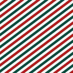 Naklejka premium Green and red oblique line pattern. seamless pattern. tile background Decorative elements, floor tiles, wall tiles, gift wrapping, decorating paper, Christmas decoration.