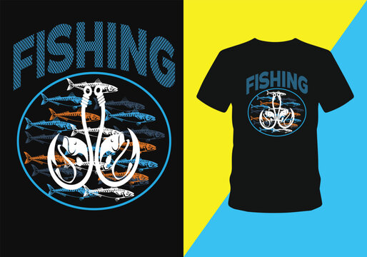 Premium Vector  Fishing t-shirt design, fishing is fun catching is better  shirt premium victor