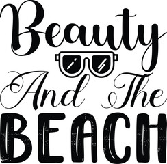 Beach SVG T Shirt Design