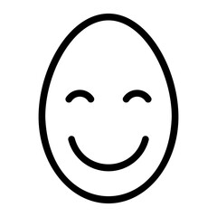 egg line icon