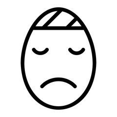 injury line icon