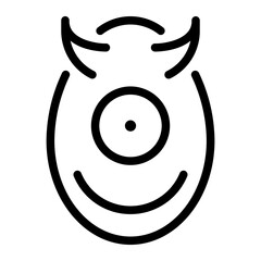 monster line icon