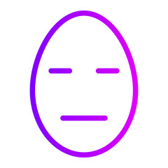 egg gradient icon