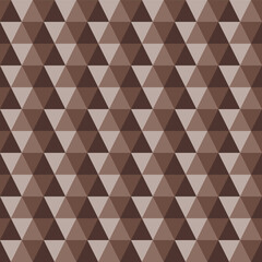 Brown shade triangle pattern background. Triangle pattern background. Triangle background. Seamless pattern. for backdrop, decoration, Gift wrapping