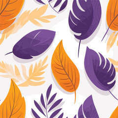 Fototapeta na wymiar Seamless Colorful Monstera Pattern. Seamless pattern of Monstera in colorful style. Add color to your digital project with our pattern!