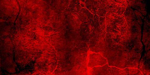 Red wall grunge texture hand painted watercolor horror texture background. red backdrop vintage grunge watercolor background abstract texture with color splash design. texture concrete retro old wall
