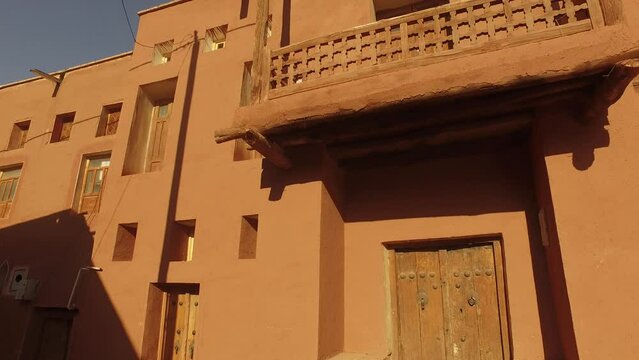 Ancient Buildings In Zoroastrian Village Abyaneh Iran