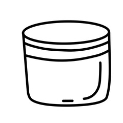 Clear Glass Jar with Lid