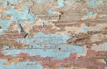 Colorful wooden background, wooden planks.