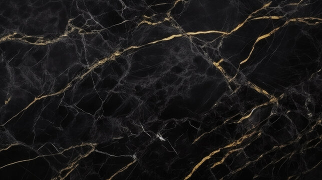Elegant Black Marble Background