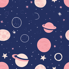 Seamless Colorful Galaxy Pattern.

Seamless pattern of Galaxy in colorful style. Add color to your digital project with our pattern!
