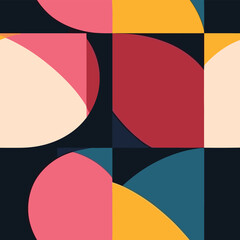 Seamless Colorful Abstract Pattern. Seamless pattern of Abstract in colorful style. Add color to your digital project with our pattern!