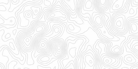 Topographic canyon geometric map relief texture with curved layers and shadow. Topographic map. Geographic mountain relief. Topo contour map on white background, Topographic contour lines vector map.