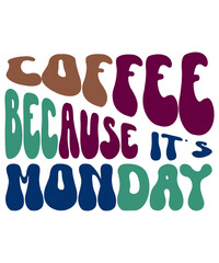 RETRO COFFEE Svg Bundle, Groovy COFFEE Svg Bundle, Iced Coffee Svg, Retro Coffee Svg, Iced Coffee Svg, Coffee Cup Svg Bundle