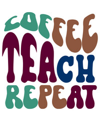 RETRO COFFEE Svg Bundle, Groovy COFFEE Svg Bundle, Iced Coffee Svg, Retro Coffee Svg, Iced Coffee Svg, Coffee Cup Svg Bundle