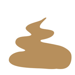 Vector Human Poop