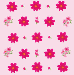 Watercolor Floral Pattern Vector Images 