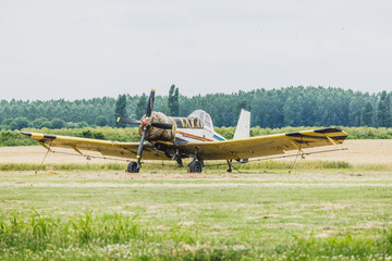 The Plane On The Runway