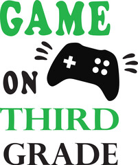 Vector game on third grade