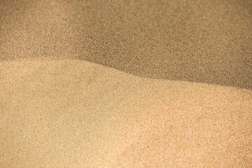 Fototapeta na wymiar Namibia, grains of sand on the dunes, texture, background 