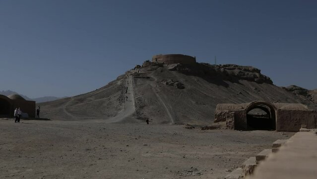 Tower of silence Yazd Iran