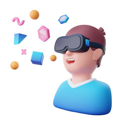 Metaversy - Metaverse 3D Icon Set