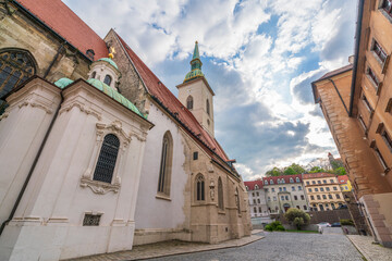 Various photos taken from the streets of Bratislava