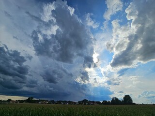 Obraz premium The Thunderstorm is coming!