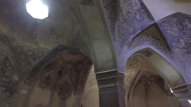 Hamman-e vakil bath ceiling Shiraz Iran