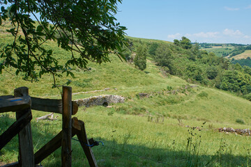 paysage de l'aveyron - gr