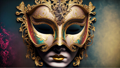 noble venetian mask, carnival, costume party