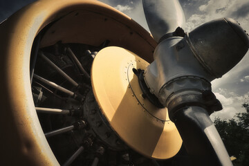 jet engine of airplane - Army - Military - Armed - Historic - War - Conflict - Weapon - History -...