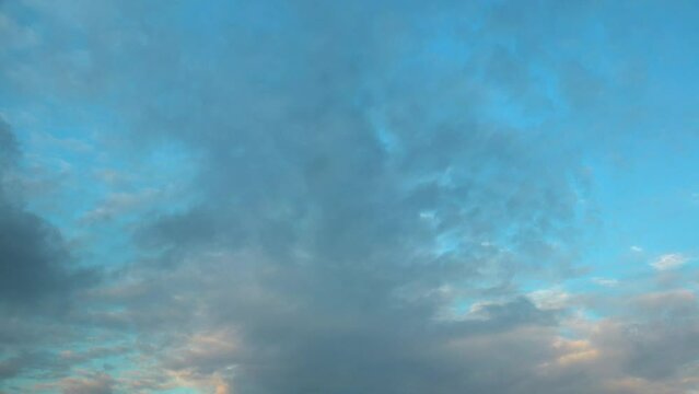 Nubes al atardecer