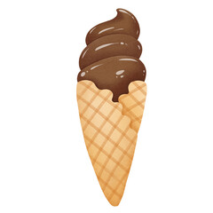 Ice cream chocolate 1