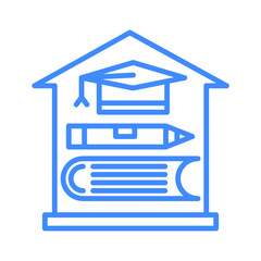 Homeschooling Icon Design For Personal And Commercial Use For Personal And Commercial Use