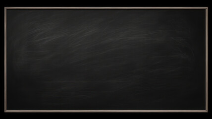 Clean and Simple Black Chalkboard Background