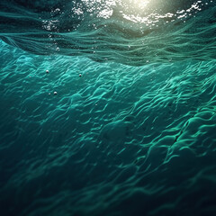 An abstract background of seawater