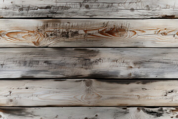 Blank Grungy Driftwood Surface with Woodgrain Texture, AI generated