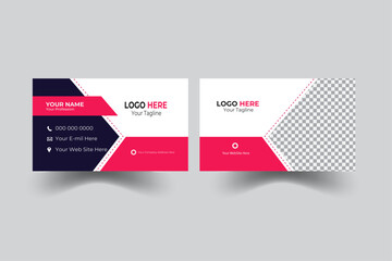 Multipurpose Modern Simple Business card design Layout.