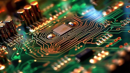 Intricate Circuit Board