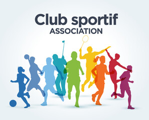 Club sportif affiche