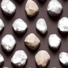 Fototapeta na wymiar boulder seamless texture 