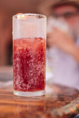 Bubbly and provocative drink