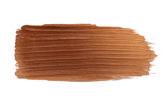 PNG Gold bronze glitter brushstroke painting blot smear line. on transparent background.