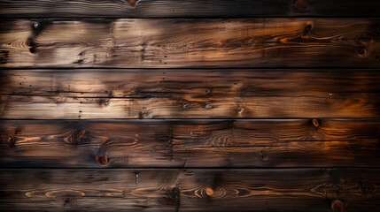 Old wooden planks with knots and nail holes. Background texture.