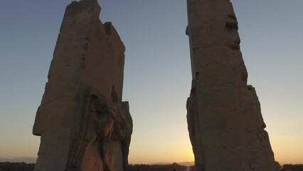 The gate of all nations in Persepolis Marvdasht Iran