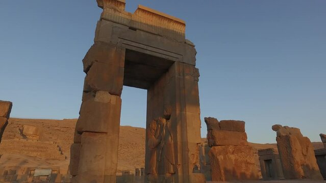 The site of Persepolis Marvdasht Iran