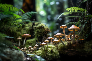 mushroom in the forest