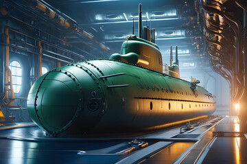 Submarines, underseas, Generative AI