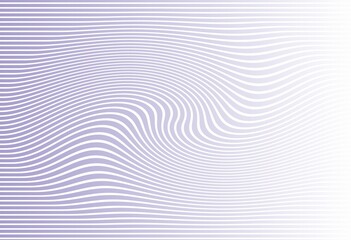 White background with light purple wavy lines, spiral deformation, space effect, transition to white